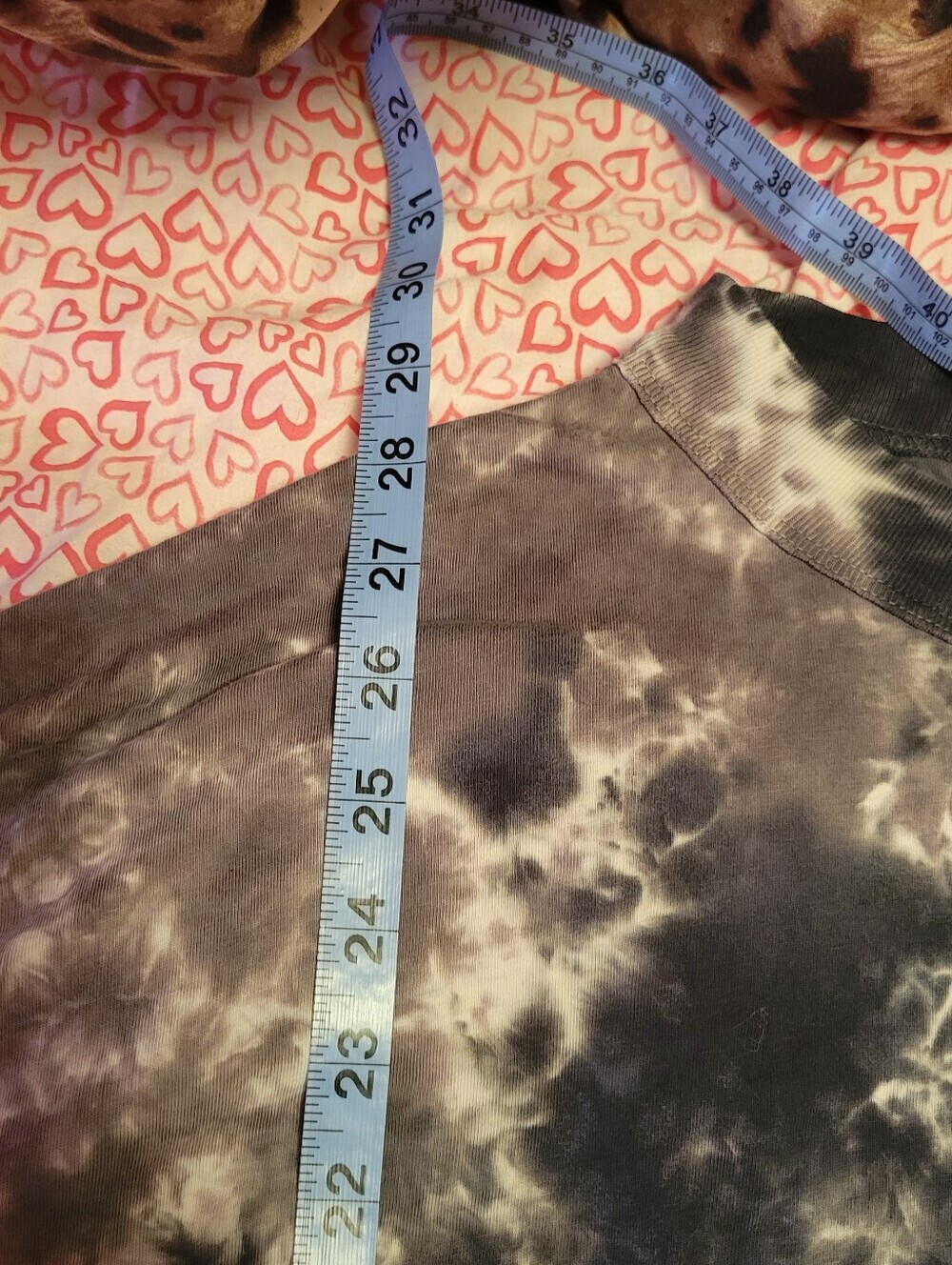 We The Free Oversized Tiedye Casual Long Sleeve Everyday 100% Cotton T Shirt | M - Picture 8 of 9
